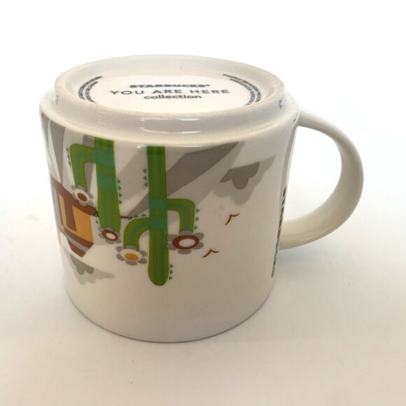 Starbucks You Are Here Collection Coffee Mug Arizona 14oz Cactus Desert Tea 2015 - Picture 9 of 10